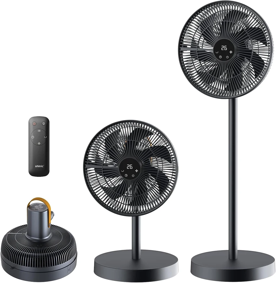 14-Inch Folding Pedestal Fan